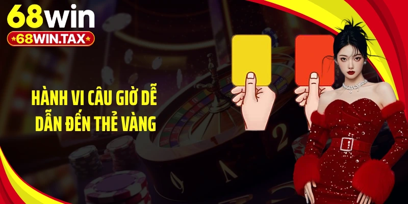 Hành vi câu giờ dễ dẫn đến thẻ vàng