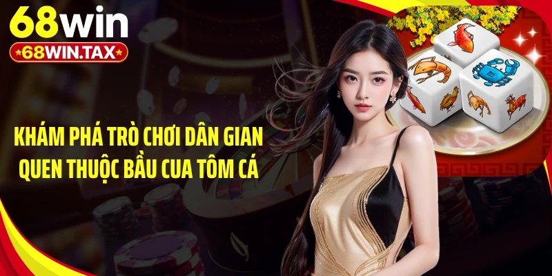 Bầu Cua Tôm Cá 68WIN - Cuộc Đua May Mắn Không Hạ Nhiệt 2 Khám phá trò chơi dân gian quen thuộc bầu cua tôm cá