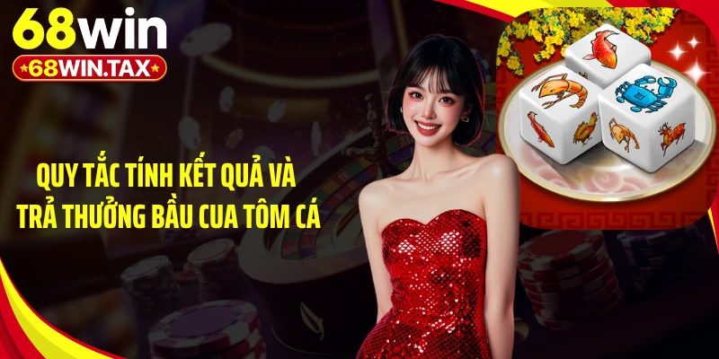 Bầu Cua Tôm Cá 68WIN - Cuộc Đua May Mắn Không Hạ Nhiệt 4 Quy tắc tính kết quả và trả thưởng bầu cua tôm cá